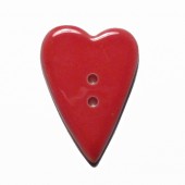 Botón Corazón Rojo