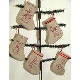Patrón Mini Merry Stockings
