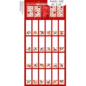 Panel Calendario de Adviento Caramelos de Menta