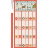 Panel Calendario de Adviento Coral