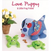 Patrón Love Puppy & Little Frog Friend 